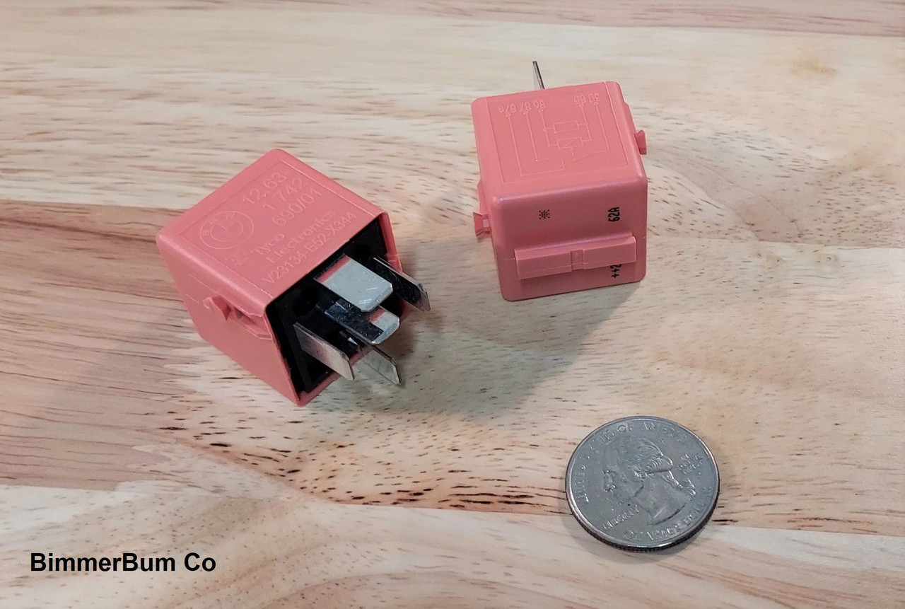 Genuine BMW Salmon Relay (12631742690) from BimmerBum Co
