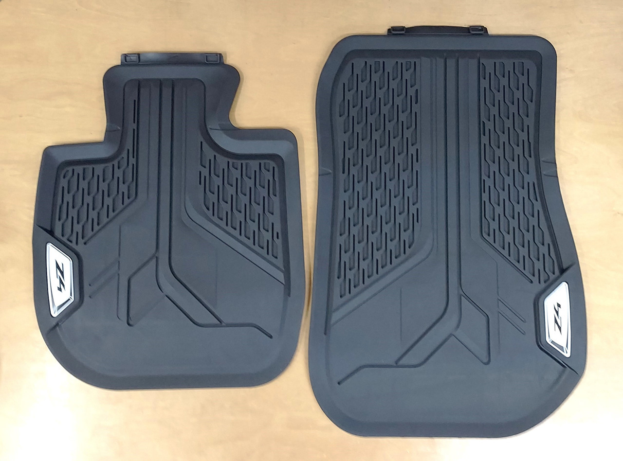 (5-20504) Genuine BMW G29 Z4 Black Rubber All weather Floor Mat Set  (51472461171)