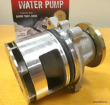 Heavy duty BMW water pump stainless steel impeller