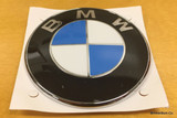 78mm Genuine BMW Roundel emblem part number 51141970248 for Z3 side grill and X5 rear hatch.