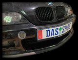 (6-00100) Genuine BMW Z3 European Front Bumper License Plate Mounting Base (51118397512)