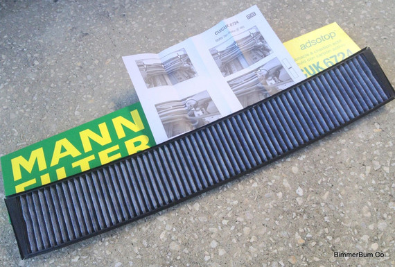 5-21003.1) OEM MANN CUK30007 Cabin Air Filter for BMW