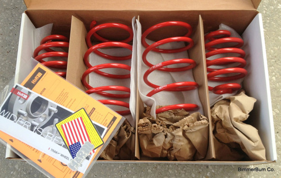 H&R 29754-2, BMW Z3 H&R Sport Springs, Z3 6-cylinder lowering springs.