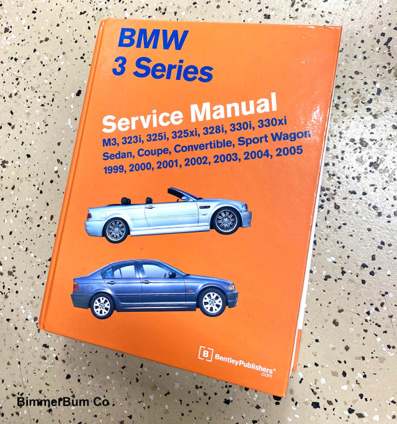 Bentley Manual for 1984-1990 BMW E30 3-Series 318 325 from