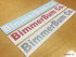 (6-00001.1) BimmerBum Co. Window Sticker