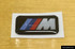 (4-00086) Genuine BMW ///M Wheel Decal Sticker (36112228660)