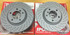 (1-00402) Zimmerman Cross Drilled Front Brake Disc Set E36 M3 Z3 M Coupe M Roadster (34112227171, 34112227172)