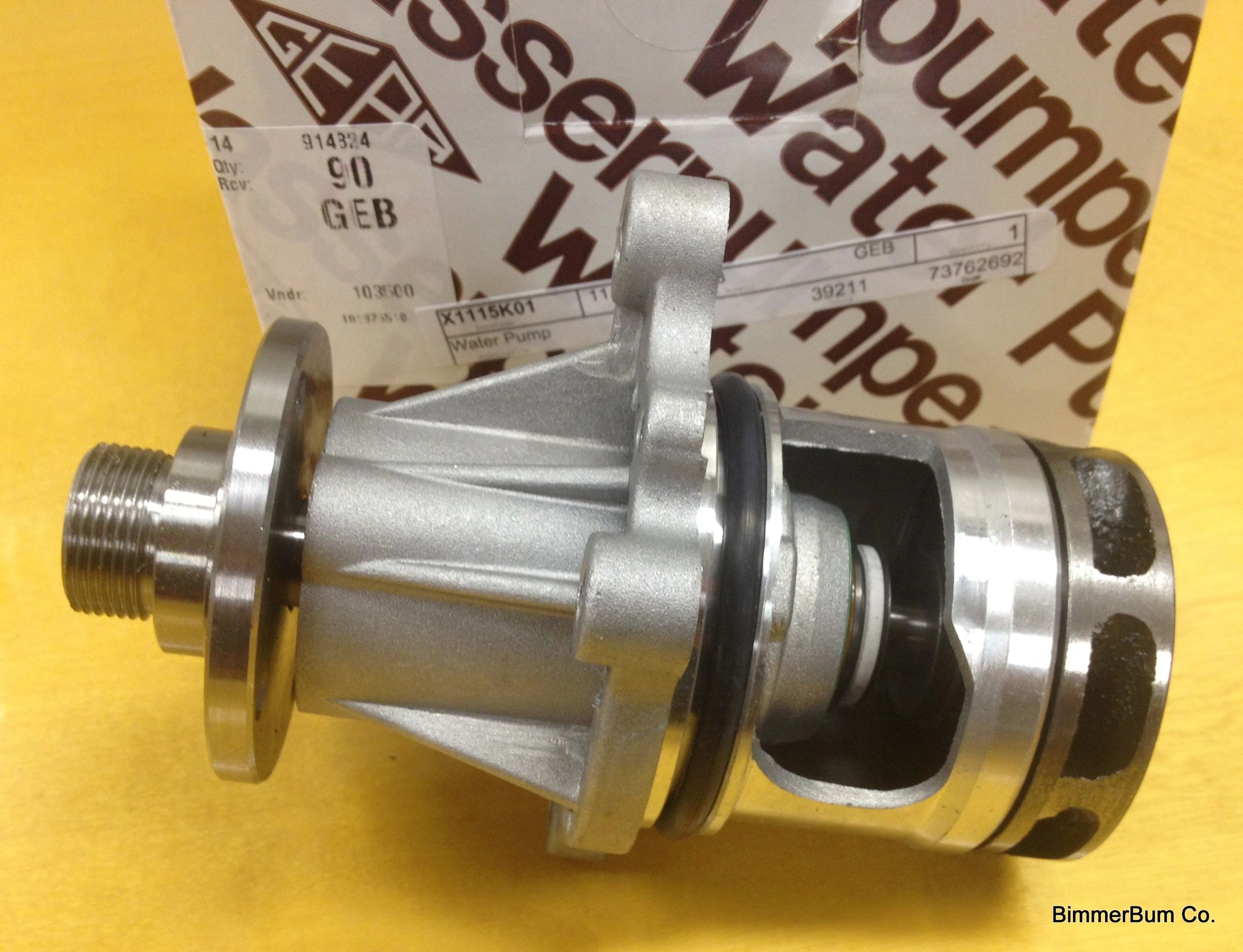 3-00402) OEM Geba M44 M42 Metal Impeller Water Pump (11510393338