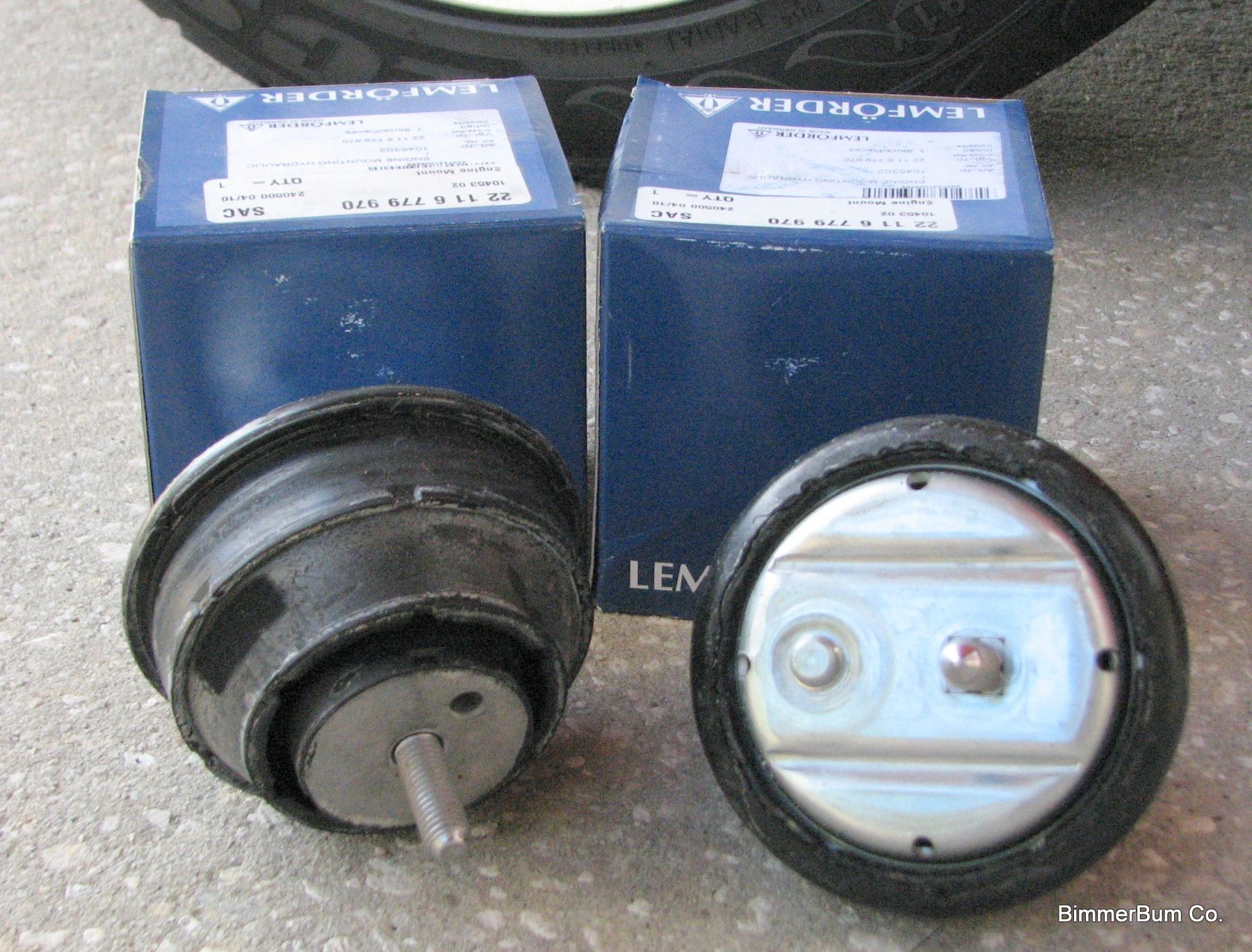 3-01100) OEM Lemforder Engine Mount Pair (11812283798