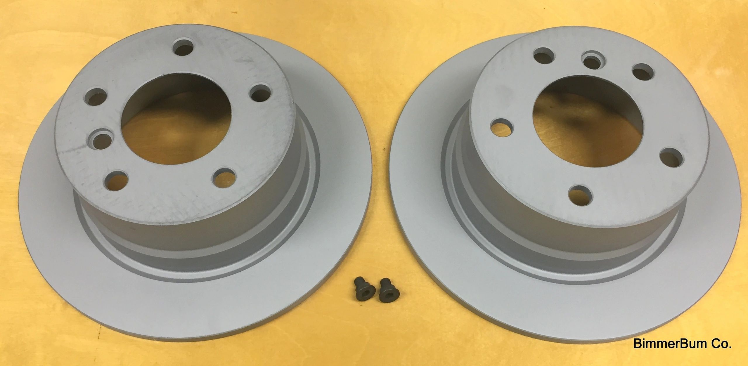 1-00600) Zimmerman Coat Z 272mm Rear Brake Disc Set BMW Z3 non-M