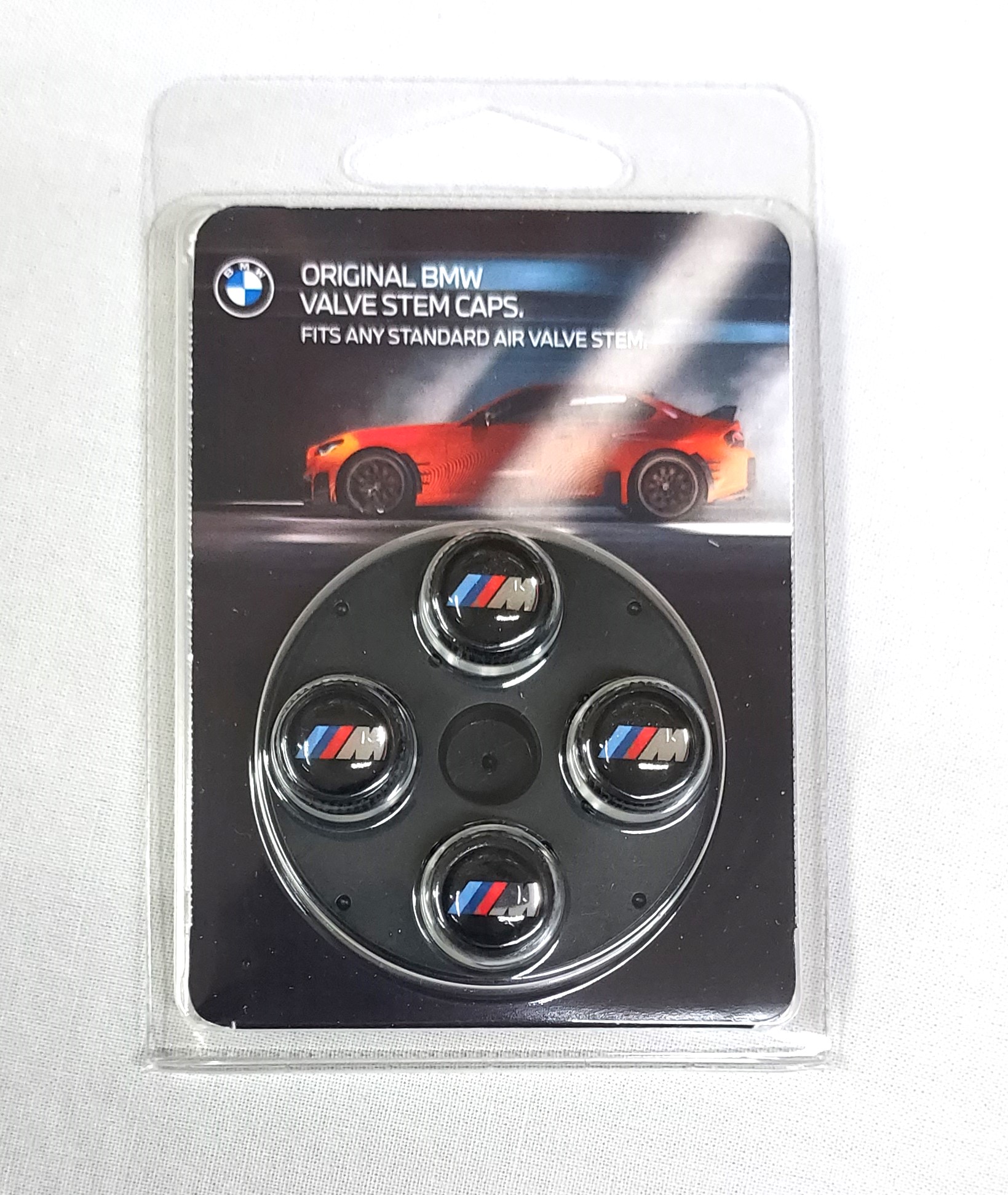 Genuine BMW ///M Performance Valve Stem Caps (36122456427)