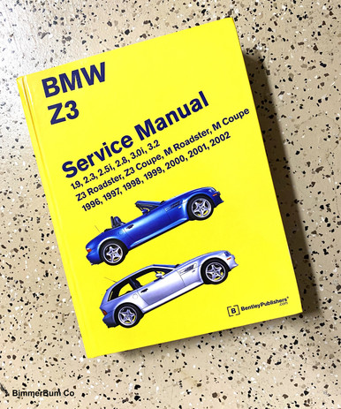 (9-00100) BMW Z3 Bentley Service and Repair Manual (Hard Cover) (BZ02)