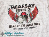 Hearsay Brewing Company Home of the Mega Pint - Flowy Racerback Women's Tank