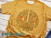 Fall Festival Monogrammed Tee - Antique Gold