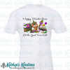 Happy Mardi Gras - Let the Good Times Roll - Jersey Short Sleeve Tee - White