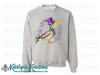 Shake Your Tail Feather Duck -  Adult Crewneck Sweatshirt - Ash