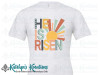 He Is Risen - Jersey Short Sleeve Tee - Ash