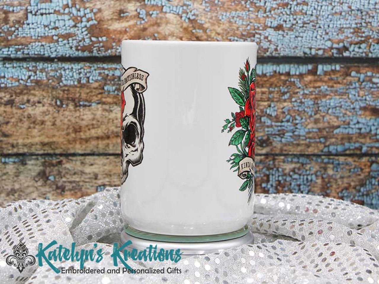 Created with a Purpose - 15oz Ceramic Mug - Double Sided