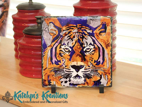 Tiger Slate Multi Colored - 3 Sizes Available  (7x7 Sample Shown)