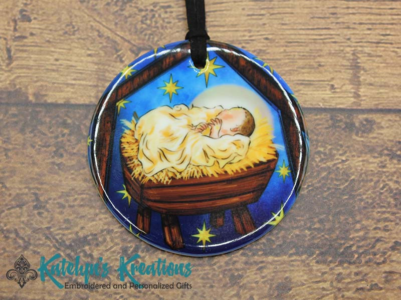 Baby Jesus - Ceramic Ornament