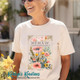 Mother's Day Floral Print - Adult Short Sleeve Tee - Natural