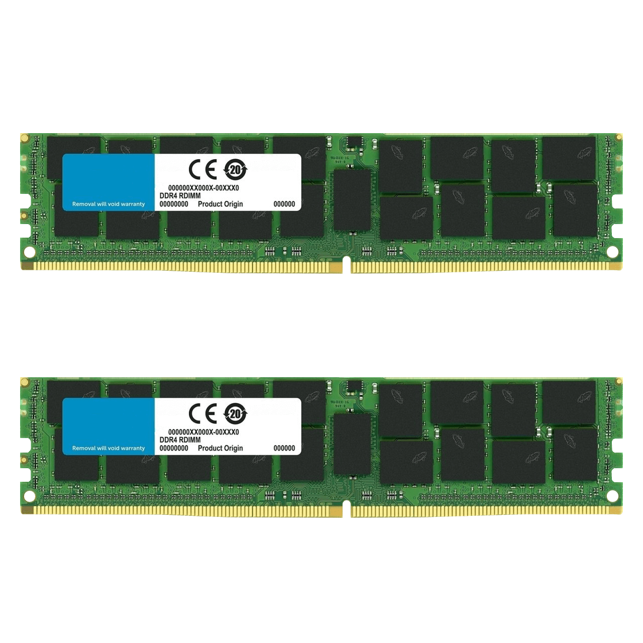 32GB (2 x 16GB) DDR4 ECC RDIMM Server Memory