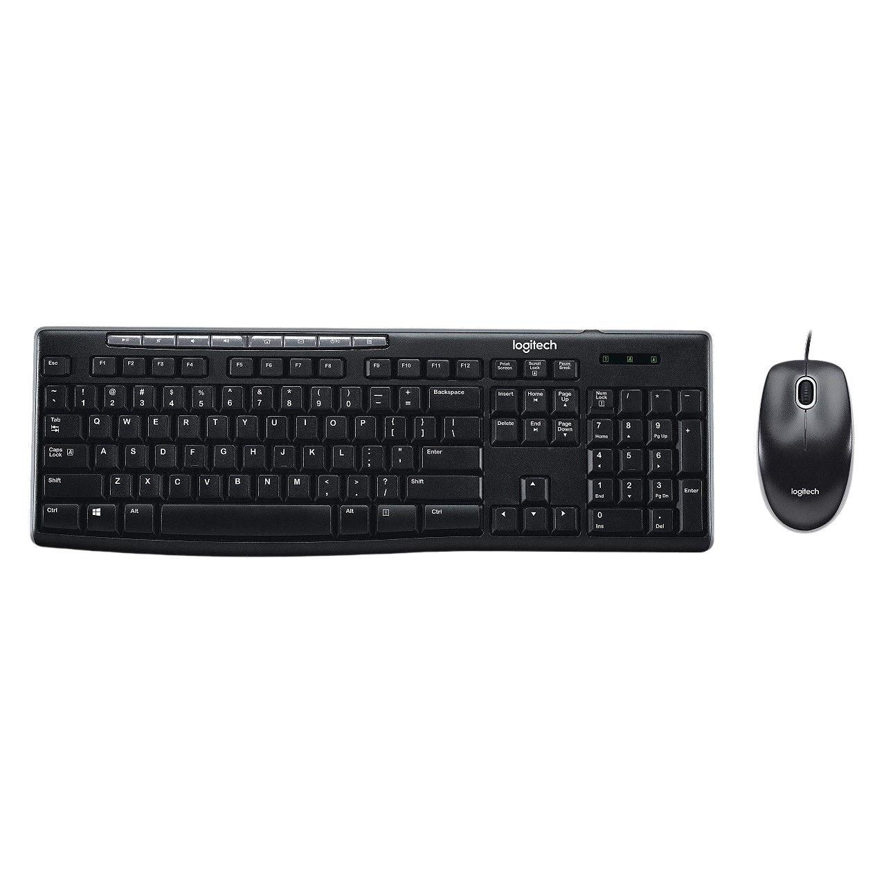 MK200 Media Corded Keyboard and Mouse Combo - Thumbnail 2