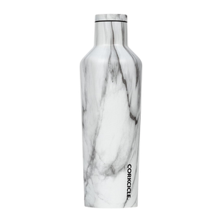 Corkcicle Snowdrift Insulated Bottle, Stainless Steel, White