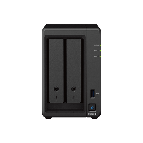 Synology DiskStation DS723+ NAS Server, 1TB M.2 NVMe SSD