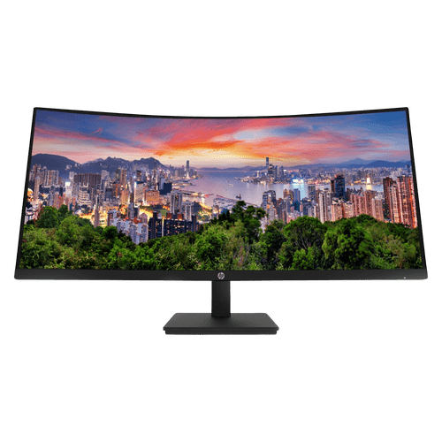 HP P34HC G4 34" WQHD Curved Screen Edge LED LCD Monitor