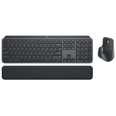 Logitech ワイヤレス メカニカルキーボードとマウス Logitech MX Mechanical Wireless Illuminated Performance Keyboard