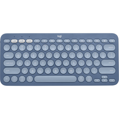 Logitech K380 Multi-Device Bluetooth Keyboard, Blueberry