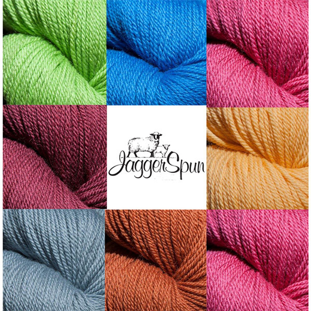 Jagger Spun Undyed Natural Yarn Skeins (All Jagger Spun Lines