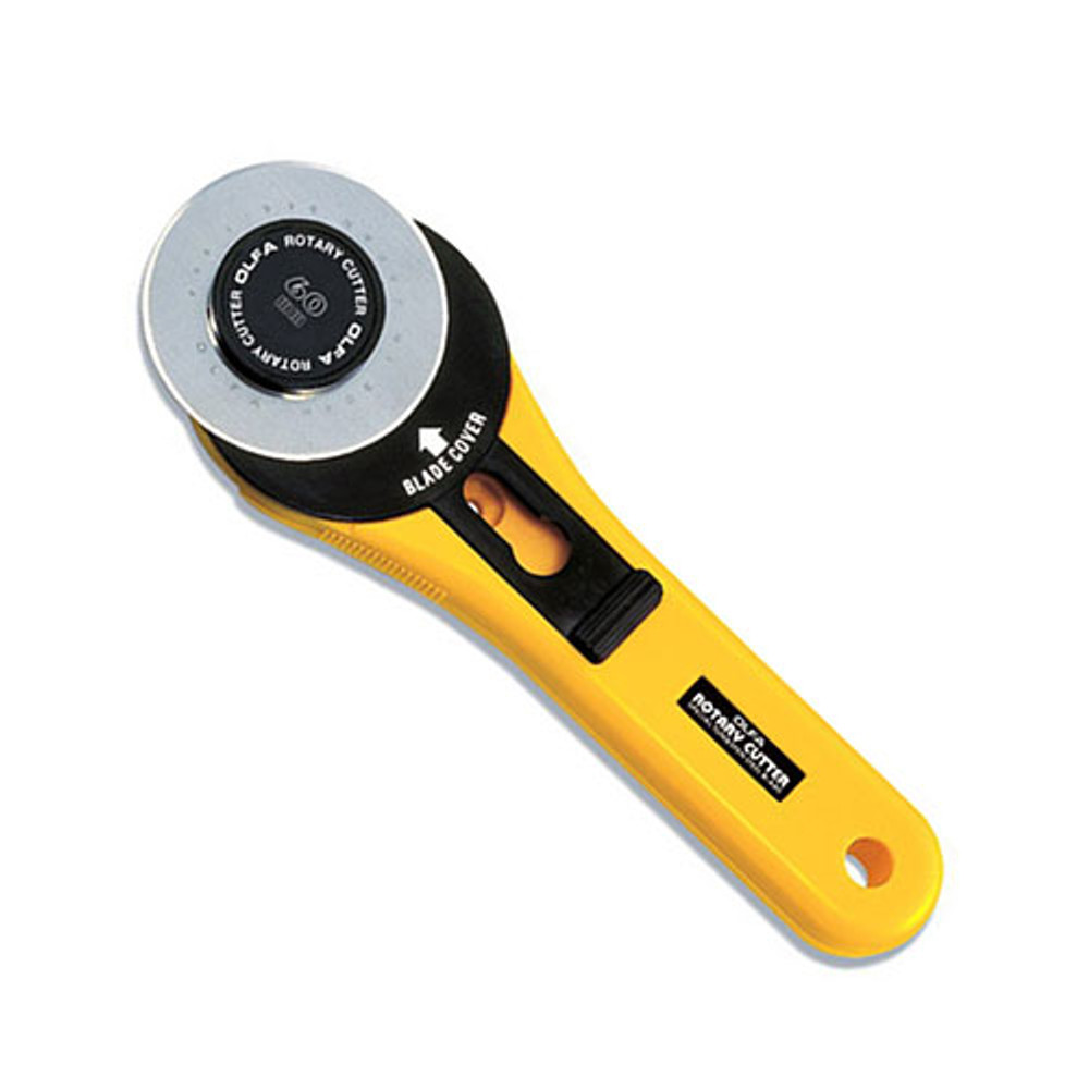 Olfa 60mm Rotary Cutter - Rotary Cutter - Cutting Supplies - Notions