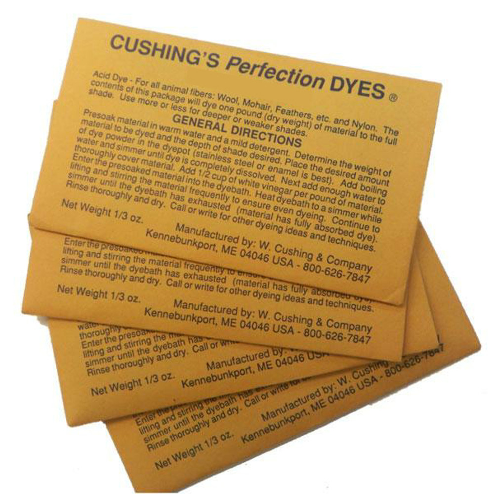 Cushing's Perfection Acid Dyes | Buy Acid Dyes