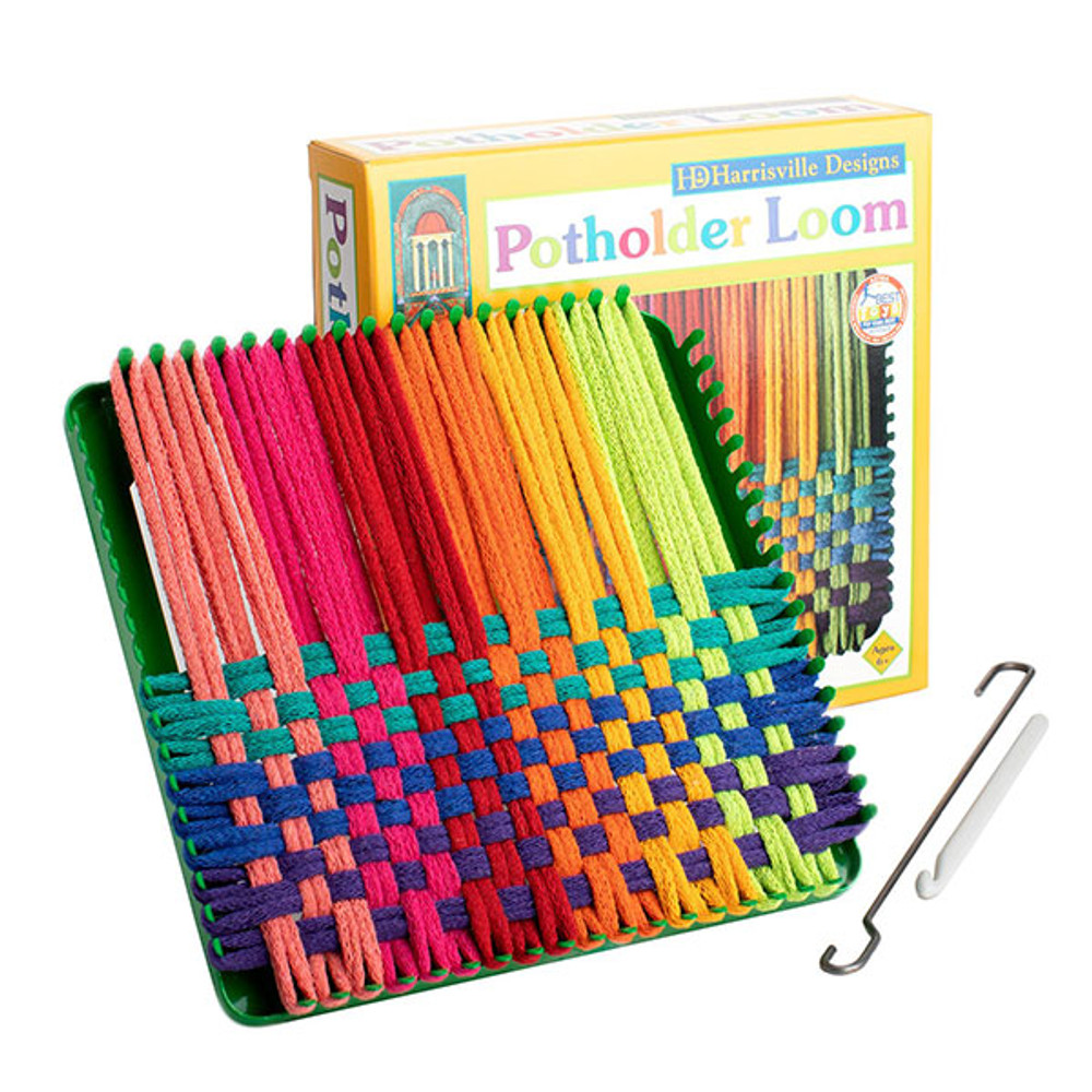 Cotton Loops Potholder Loom Kit Review - Family Focus Blog