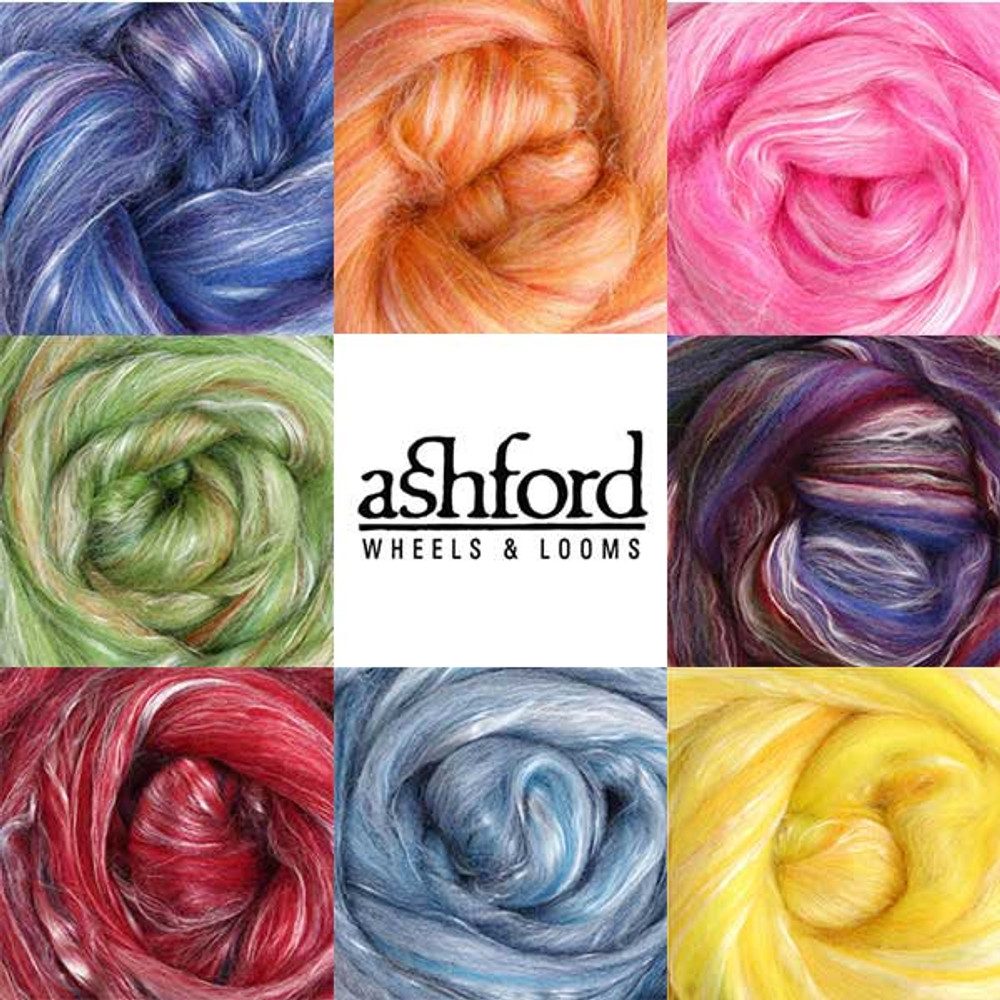 Ashford Silk 20/2 100g - Fiber to Yarn