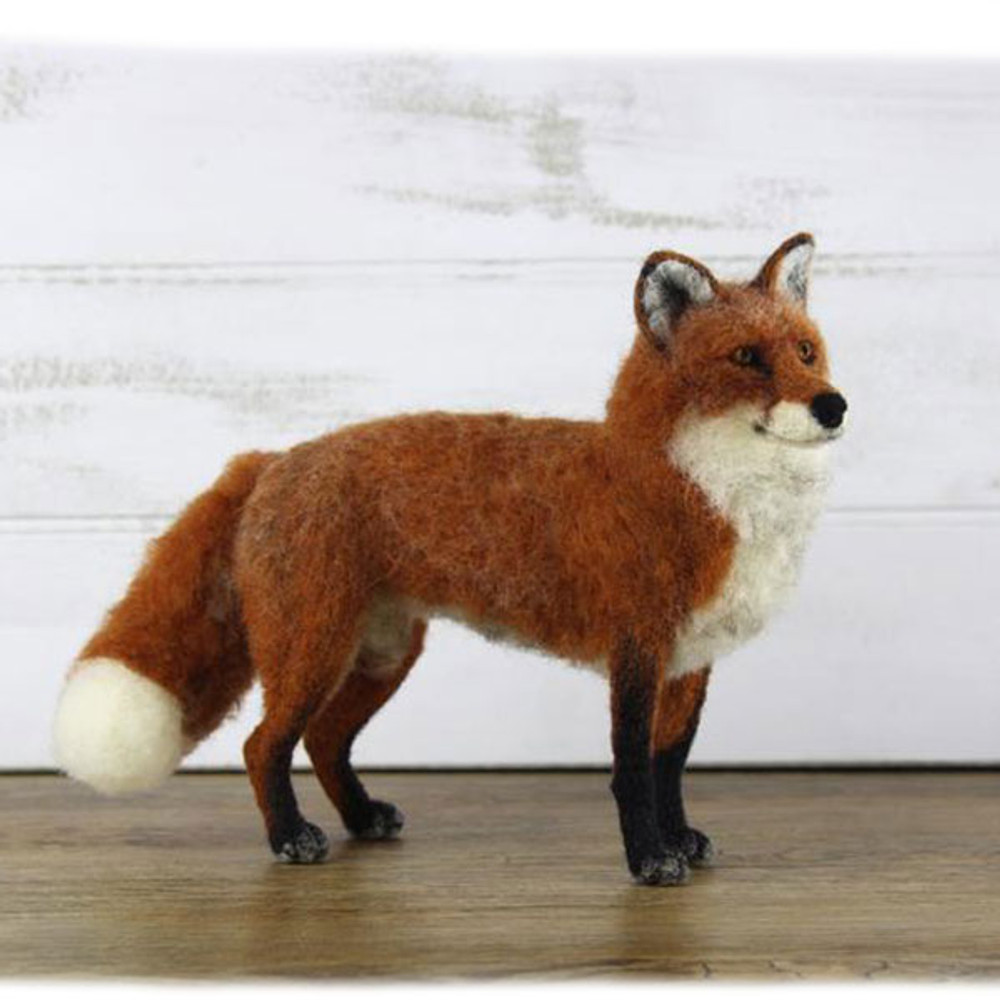 Needle Felting Kit: 2D Fox Kit