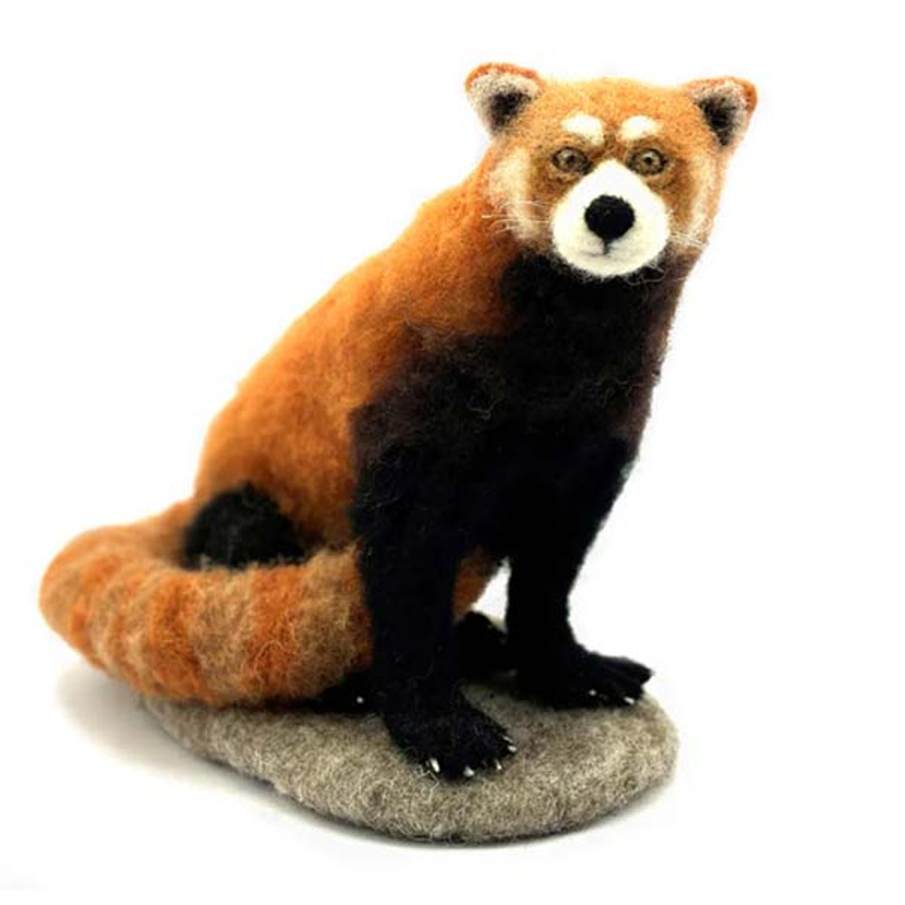 Needle Felted Red Panda - Needle Felting Kits