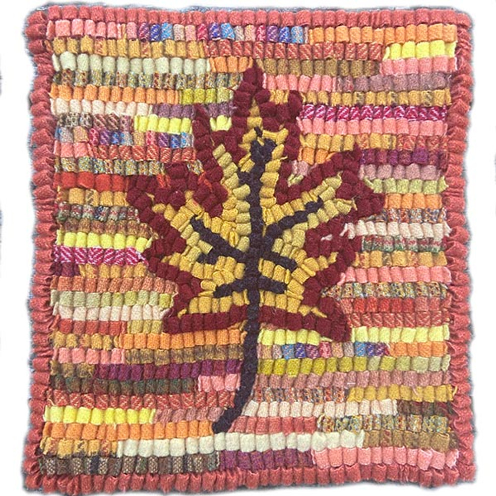 Beginner Rug Hooking Kit - Autumn Leaf