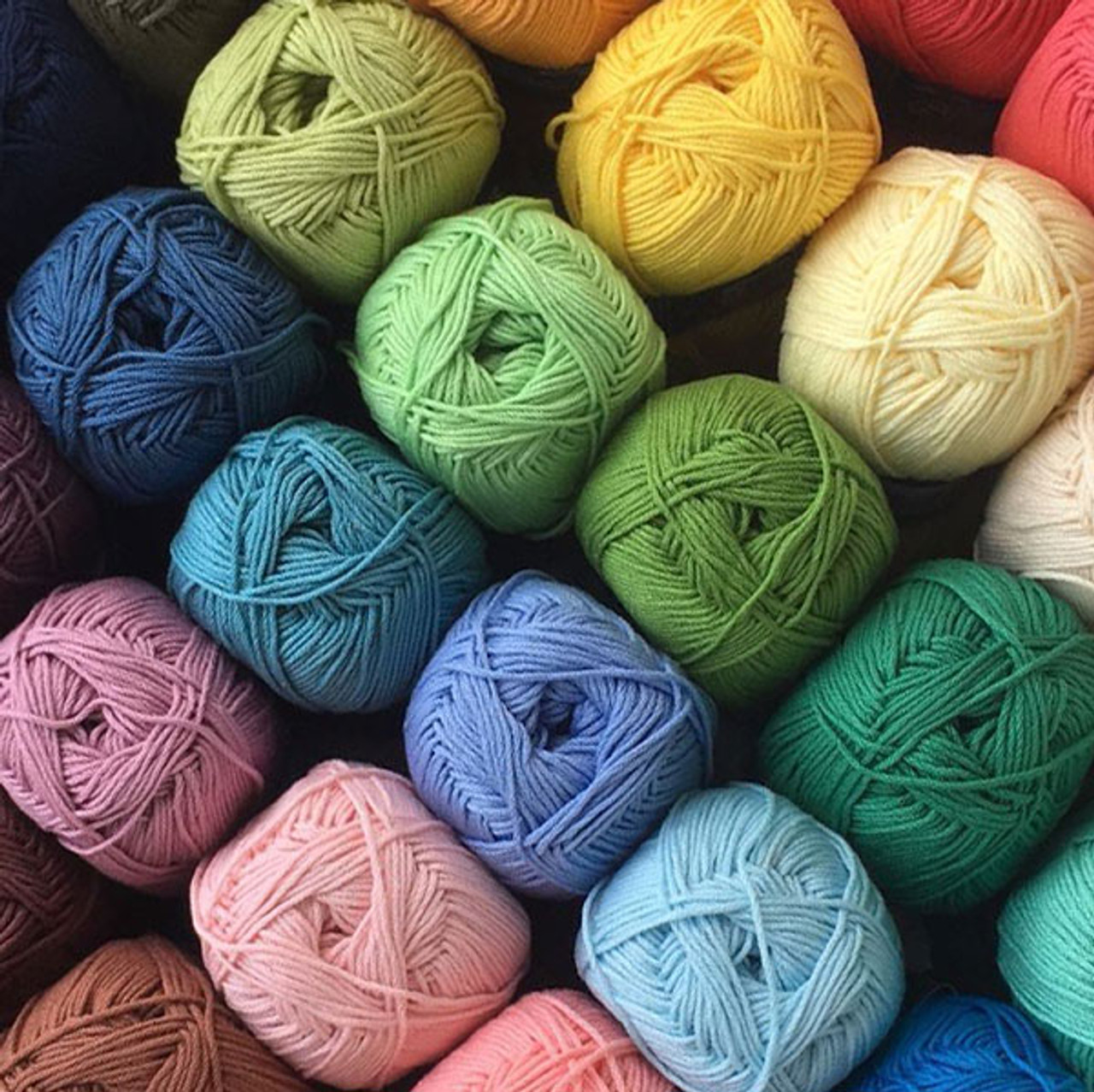 I Love This Cotton Yarn Color Chart