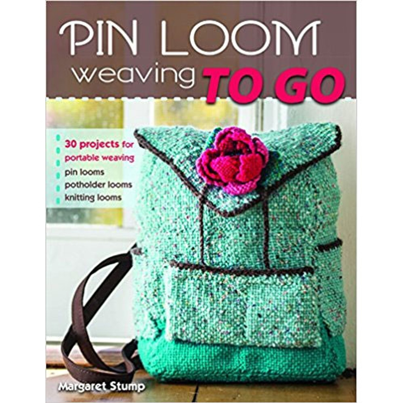 Pin Loom Weaving To Go