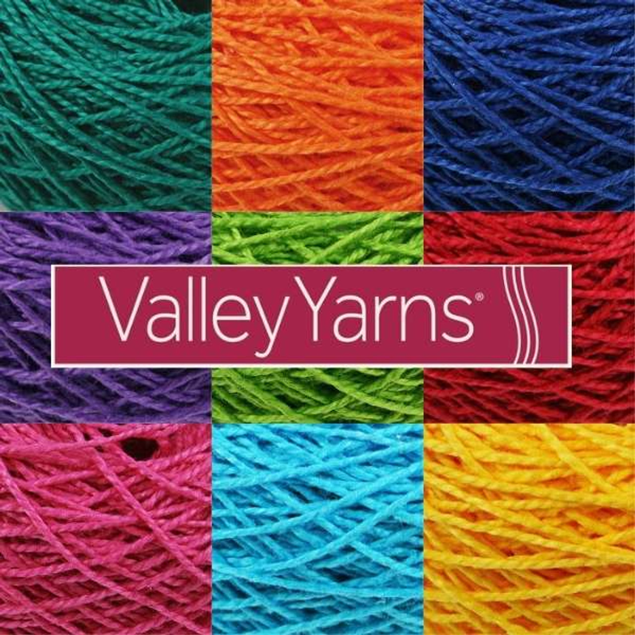 Perle Cotton 10/2 Cotton Cone Yarn – Silk City Fibers