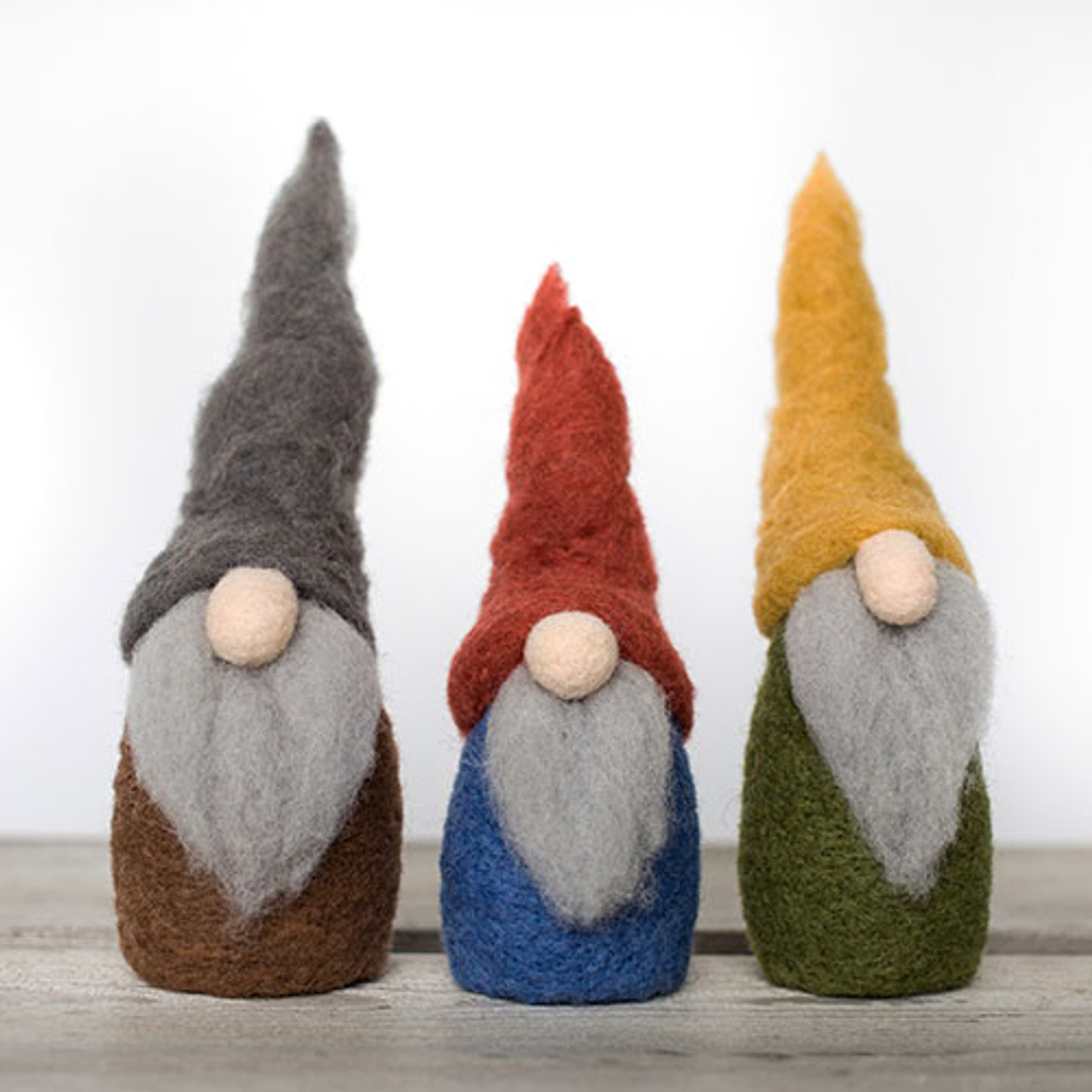 Sculpting with Wool Needle Felting Kit - Gnomes