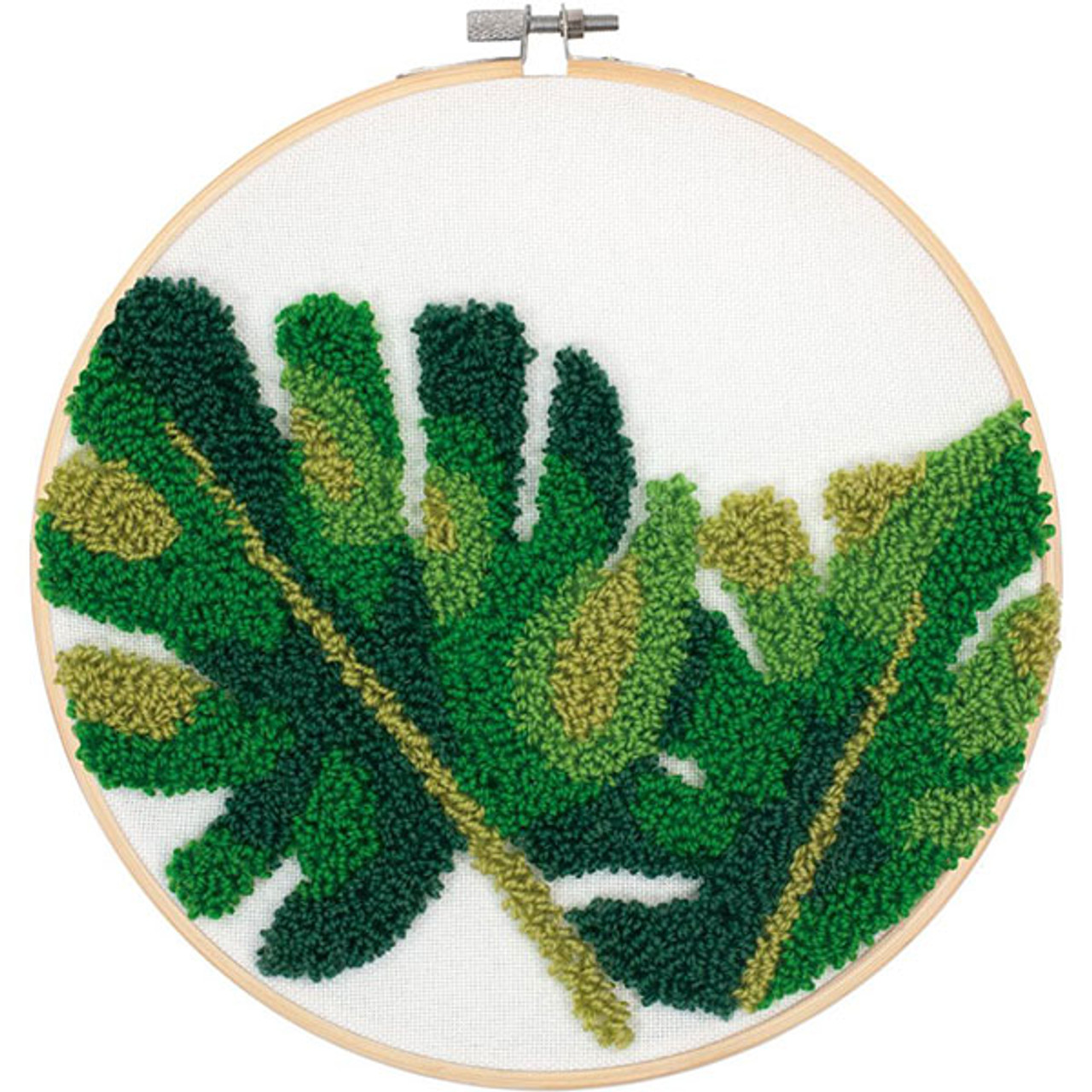 Dimensions Punch Needle Kit Leaves The Woolery