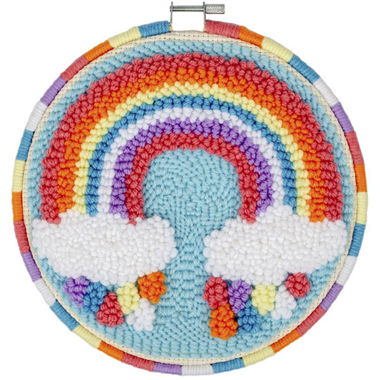 Fabric Editions Punch Needle Kit Rainbow