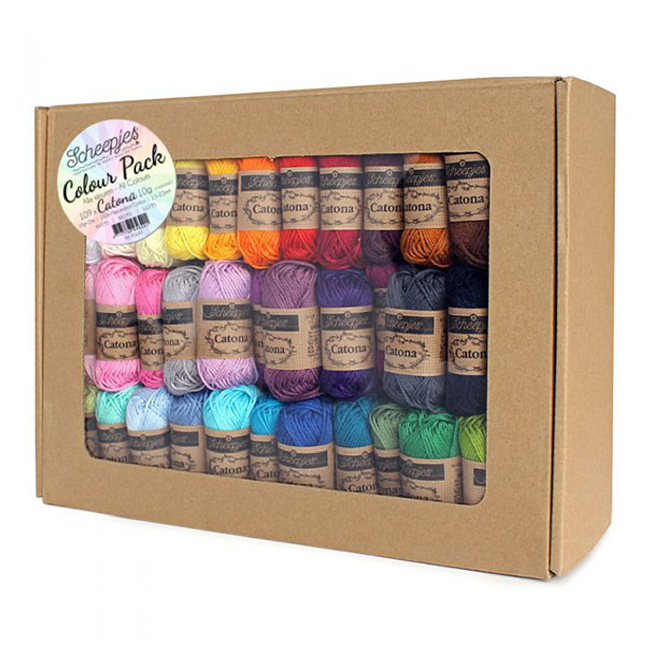 Scheepjes Catona Yarn Colour Pack