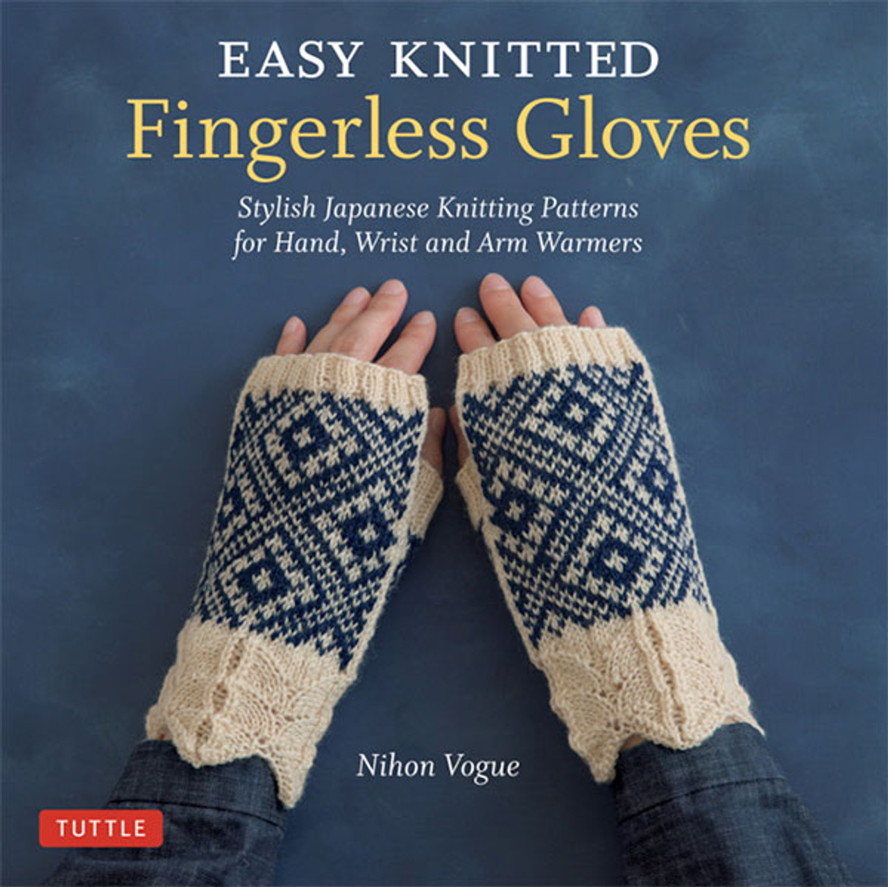 hand knitted fingerless gloves