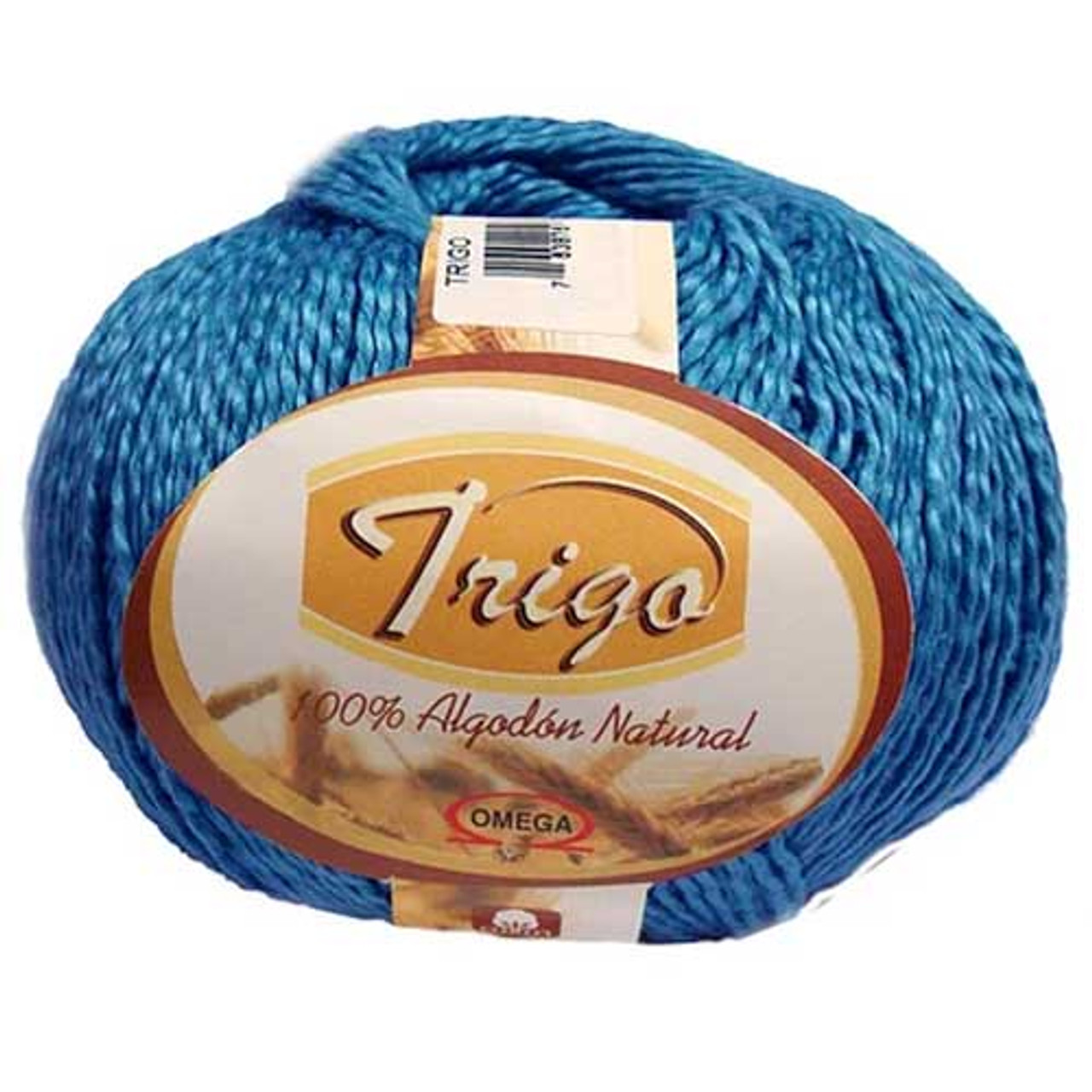 Omega, Karen, Cotton Yarn, 713, Azul Agua (Water Blue)