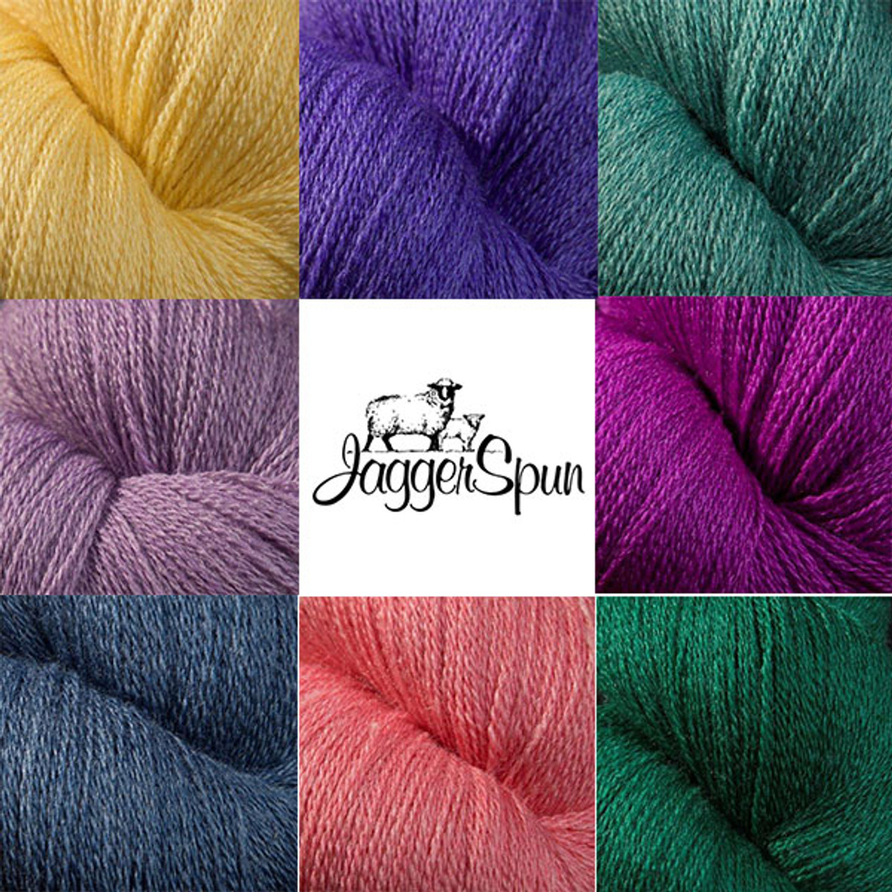 Zephyr Wool-Silk Cones, 4/8 Worsted Weight Yarn